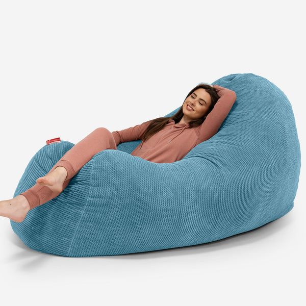 Riesen Sitzsack Couch Ersatz Bezug - Pom-Pom 01