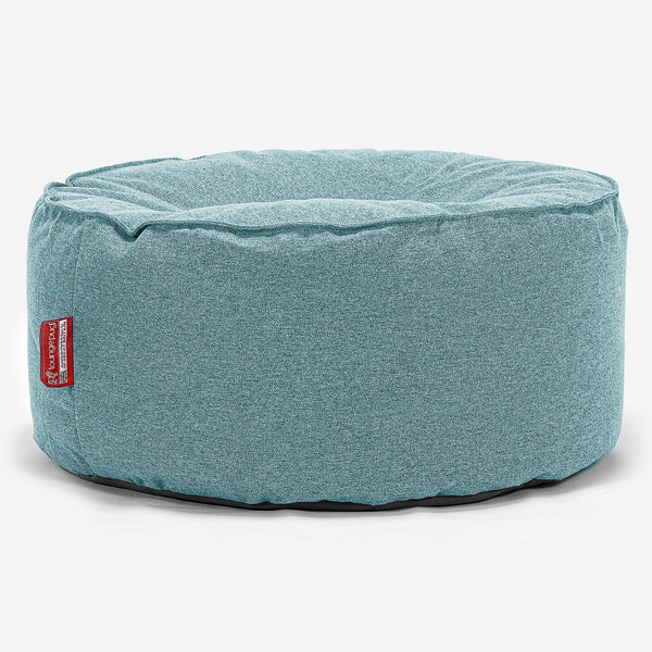 Sitzhocker Pouf Ersatz Bezug - Interalli Wolle 01