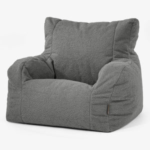 Josephine Sitzsack Ohrensessel - Bouclé Grau