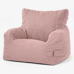 Josephine Sitzsack Ohrensessel - Bouclé Pink