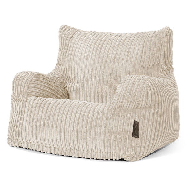 Josephine Sitzsack Ohrensessel - Cord Creme 01