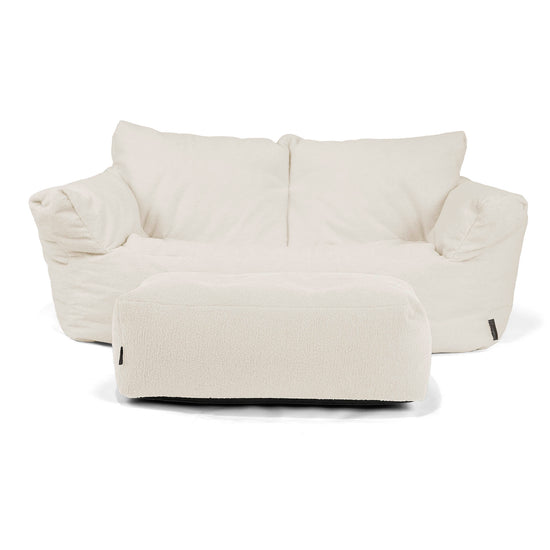 Josephine Sitzsack Sofa - Bouclé Elfenbein 02