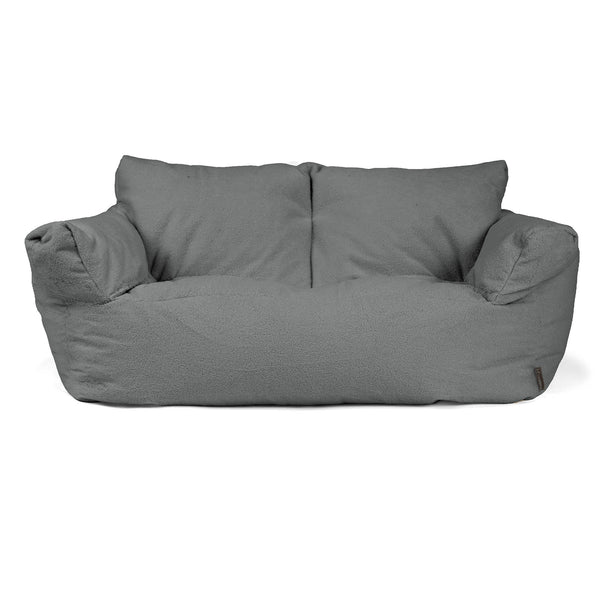 Josephine Sitzsack Sofa - Bouclé Grau 01