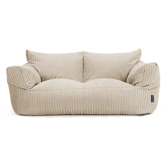 Josephine Sitzsack Sofa - Cord Creme 01