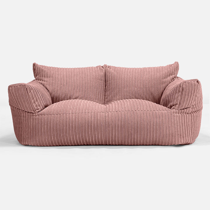 Josephine Sitzsack Sofa - Cord Pfirsich 01
