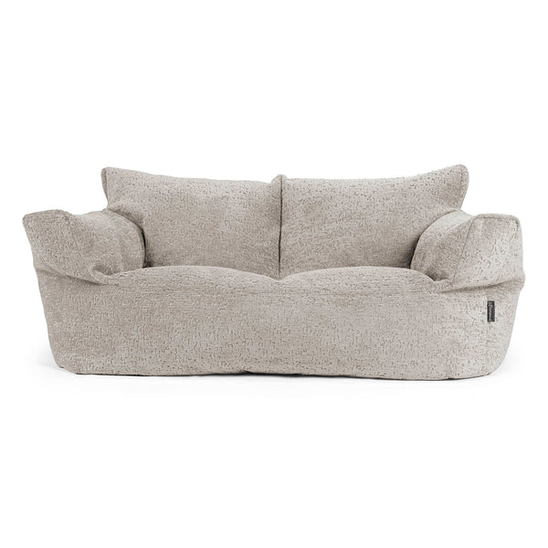 Josephine Sitzsack Sofa - Luxuriöser Chenille Grau 01