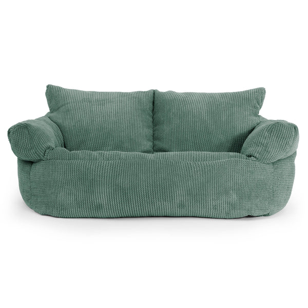 Josephine Sitzsack Sofa - Pom-Pom Moosgrün 01