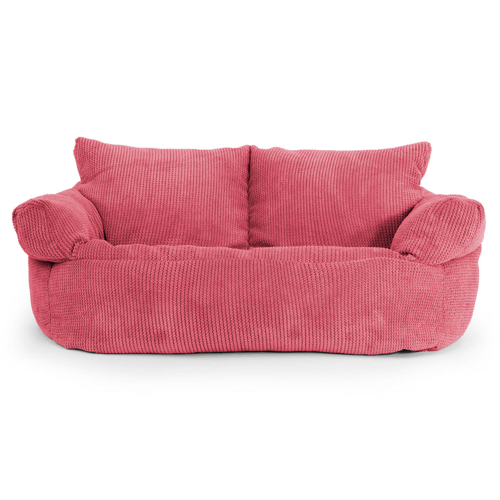Josephine Sitzsack Sofa - Pom-Pom Pastellrot 01