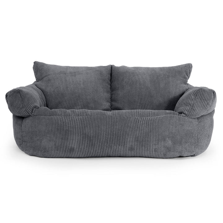 Josephine Sitzsack Sofa - Pom-Pom Schwarz 01