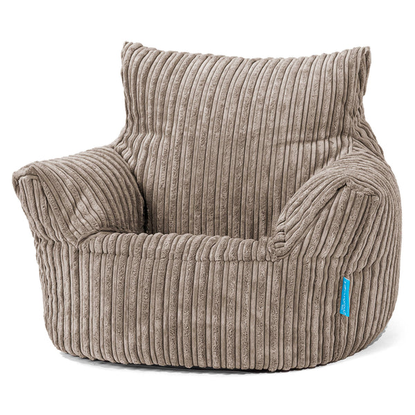 Klein Kindersessel Sitzsack 1-3 jahren - Cord Beigegrau 01