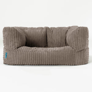 Kindersofa Albert 2-6 jahren - Cord Beigegrau