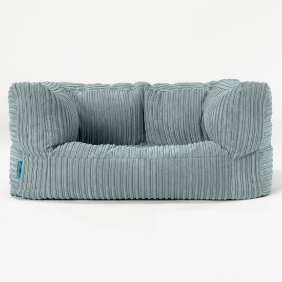 Kindersofa Albert 2-6 jahren - Cord Mintgrün 01