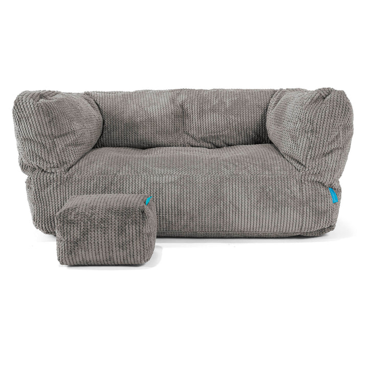 Kindersofa Albert 2-6 jahren - Pom-Pom Anthrazit 02
