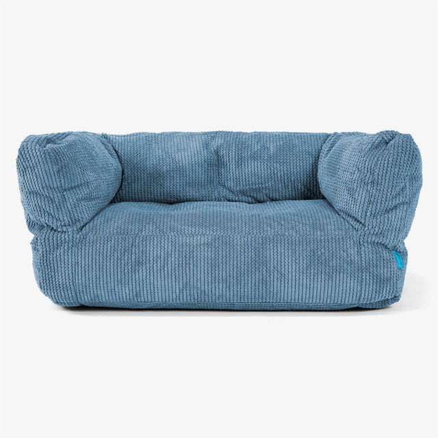 Kindersofa Albert 2-6 jahren - Pom-Pom Himmelblau 01