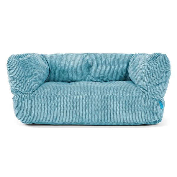 Kindersofa Albert 2-6 jahren - Pom-Pom Türkis 01