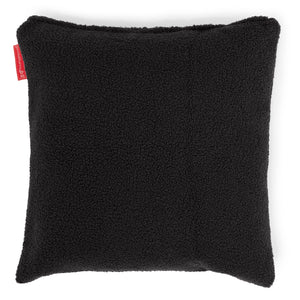 Dekokissen / Sofa Kissenbezug 47 x 47cm - Bouclé Graphitgrau