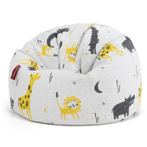 Klassicher Kindersessel Sitzsack 1-5 jahren - Gestrickte Safari
