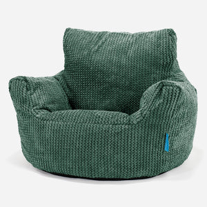 Klein Kindersessel Sitzsack 1-3 jahren - Pom Pom Moosgrun