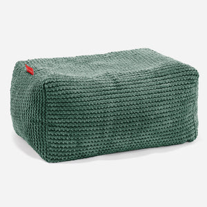 Kleiner Fußhocker - Pom-Pom Moosgrün