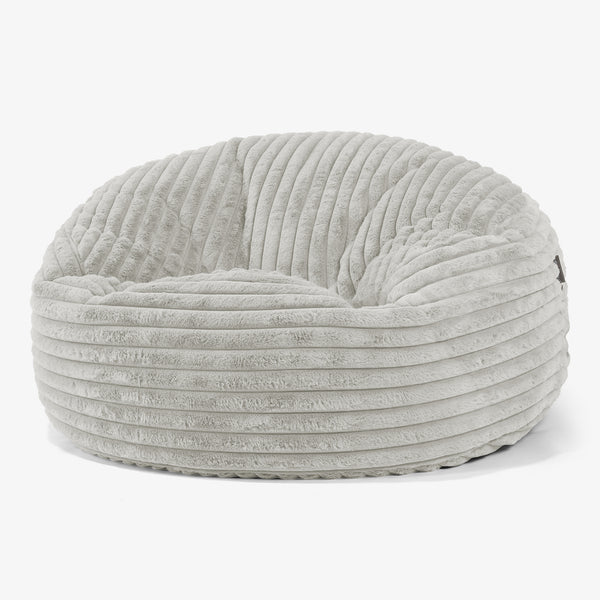 Mammoth Sofa Sitzsack XXL - Ultra Plüsch Cord Salbeigrün 01
