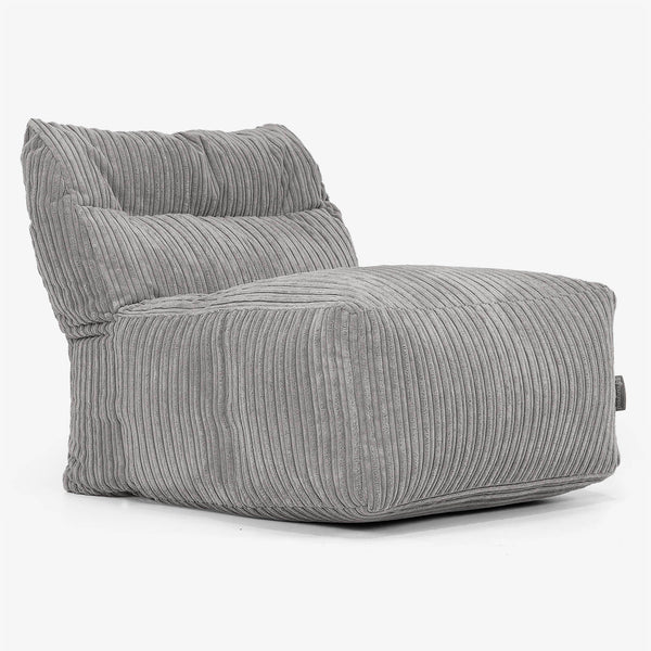 Modulares Sofa Sitzsack, Mittelteil - Cord Graphitgrau 01