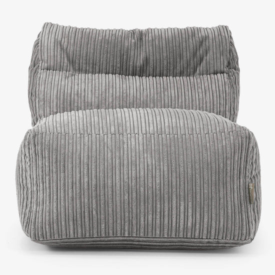 Modulares Sofa Sitzsack, Mittelteil - Cord Graphitgrau 02