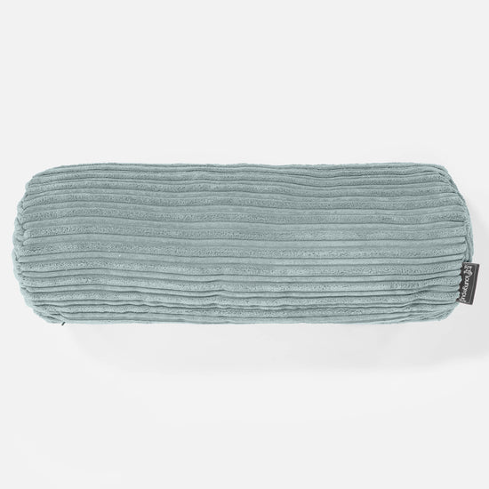 Nackenrolle Dekokissen / Sofa Kissenbezug 20 x 55cm - Cord Mintgrün 02