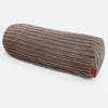 Nackenrolle Dekokissen / Sofa Kissenbezug 20 x 55cm - Cord Mocca