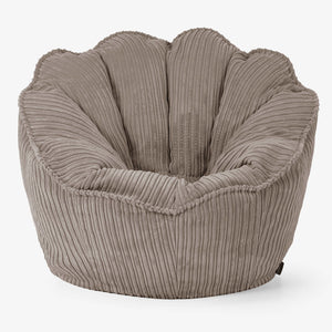 Natalia Sacco Sitzsack Stuhl - Cord Beigegrau