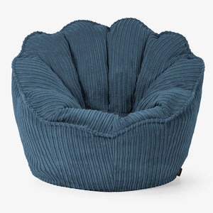 Natalia Sacco Sitzsack Stuhl - Cord Marineblau