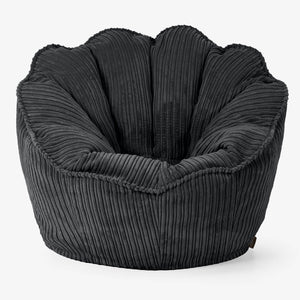 Natalia Sacco Sitzsack Stuhl - Cord Schwarz