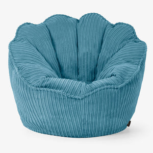 Natalia Sacco Sitzsack Stuhl - Cord Türkis