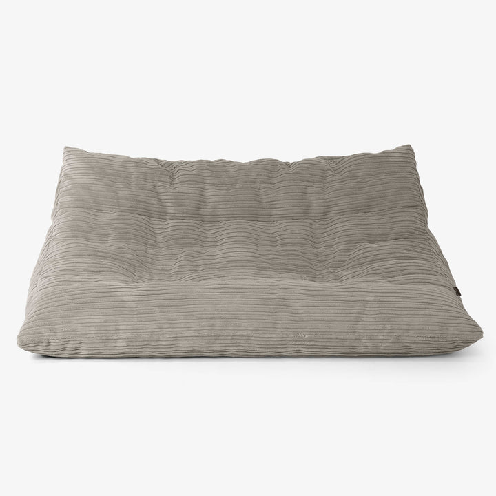 Noah Sitzsack-Bodensofa - Cord Nerzfarben 01