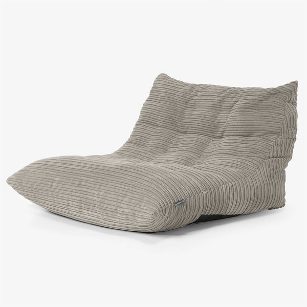 Noah Sitzsack-Bodenstuhl - Cord Nerzfarben 01