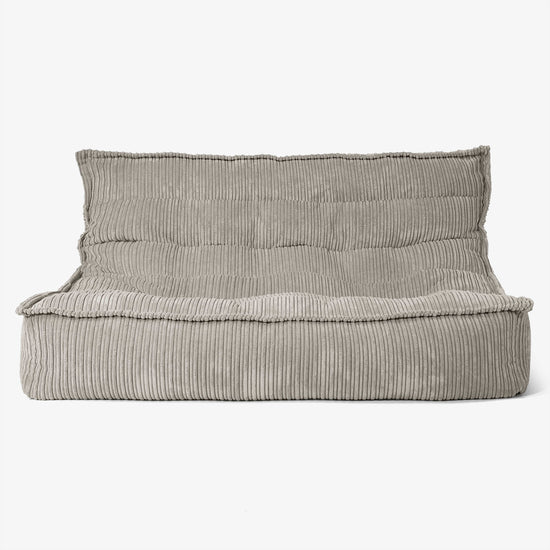Oliver Sitzsack Bodensofa - Cord Nerzfarben 01