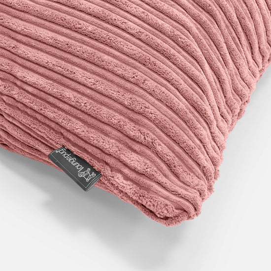 Riesen Dekokissen / Sofa Kissenbezug 40 x 70cm - Cord Pfirsich 02