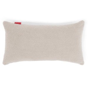 Riesen Dekokissen / Sofa Kissenbezug 40 x 70cm - Bouclé Elfenbein