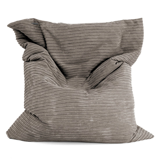 Sitzsack XXL - Cord Schiefergrau 01