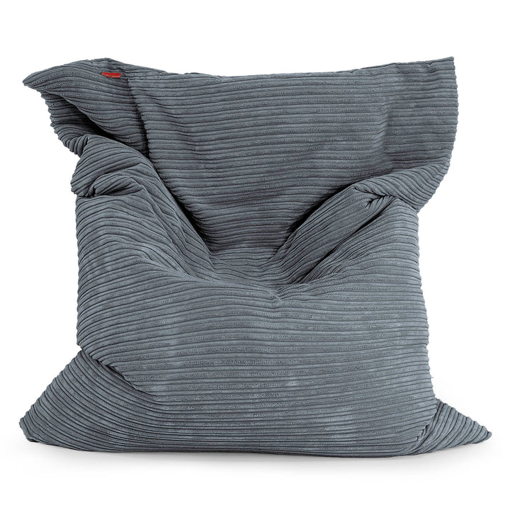 Sitzsack XXL - Cord Schiefergrau 01