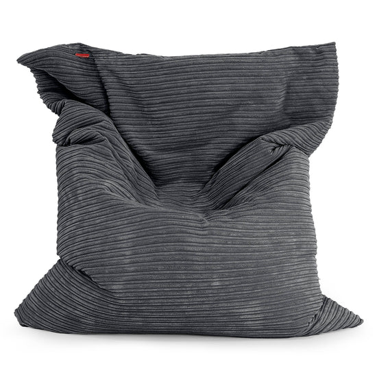 Sitzsack XXL - Cord Schwarz 01