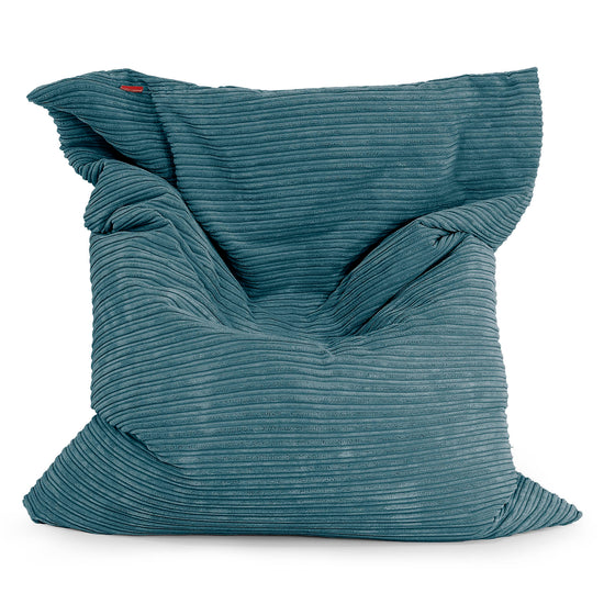 Sitzsack XXL - Cord Türkis 01