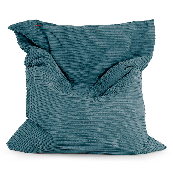 Sitzsack XXL - Cord Türkis 01