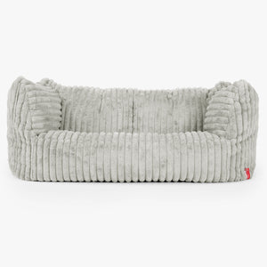 Ruben Sitzsack Sofa - Ultra Plüsch Cord Salbeigrün