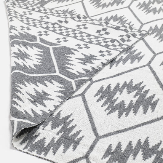 Kuscheldecke / Tagesdecke - Gestrickte Horizon 02