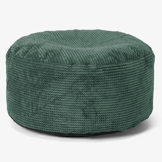 Sitzhocker mit Tablett - Pom-Pom Moosgrün 02