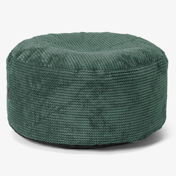 Sitzhocker mit Tablett - Pom-Pom Moosgrün 01