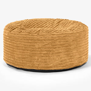 Sitzhocker Pouf - Cord Goldhonig