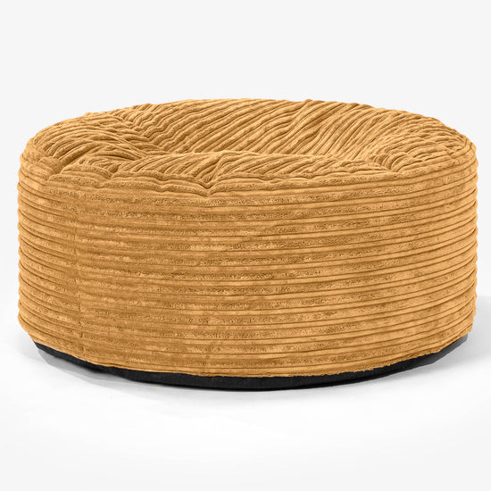 Sitzhocker Pouf - Cord Goldhonig 01