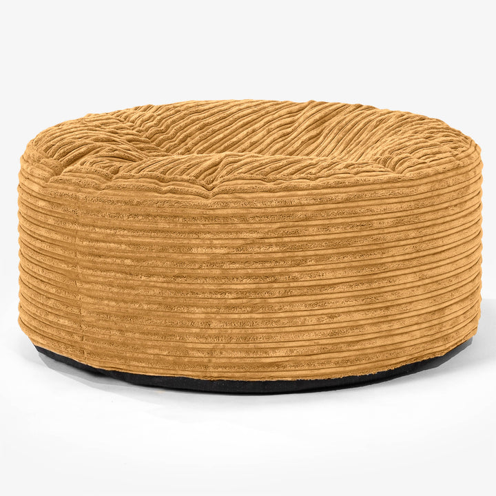 Sitzhocker Pouf - Cord Goldhonig 01