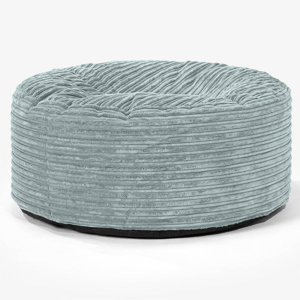 Sitzhocker Pouf - Cord Mintgrün 01